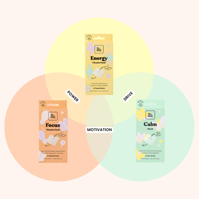 Feel relieved, focused and calm with The Patch Brand Varsityvibe